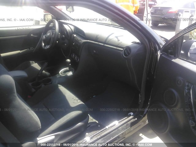 JTKJF5C71C3040382 - 2012 TOYOTA SCION TC BLACK photo 5