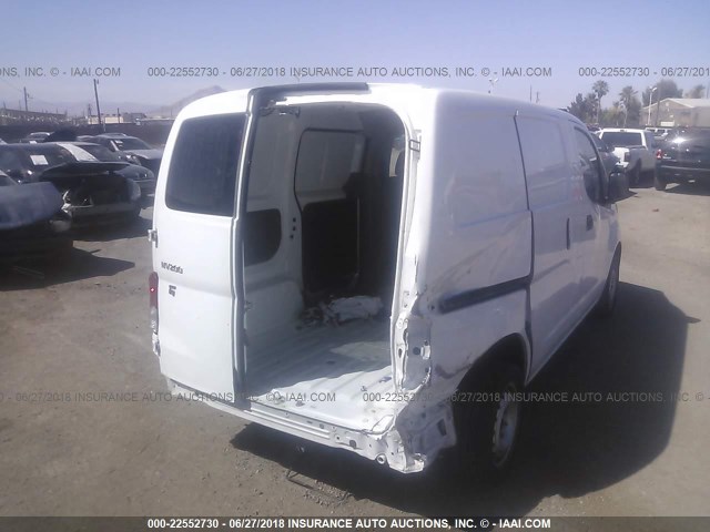 3N6CM0KN0FK722044 - 2015 NISSAN NV200 2.5S/2.5SV WHITE photo 6