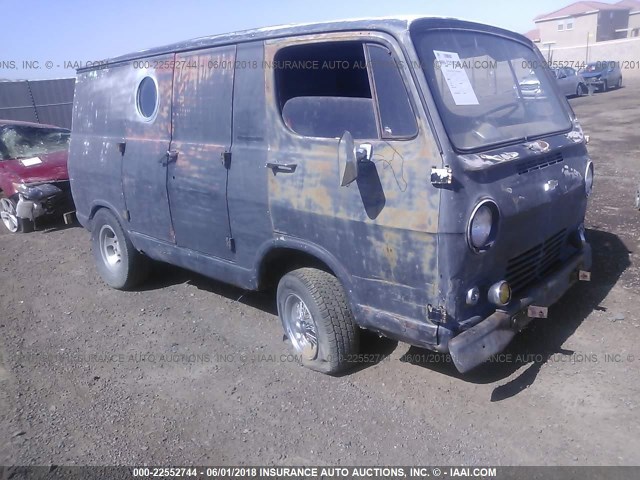 4G125P103698 - 1964 CHEVROLET VAN BLACK photo 1