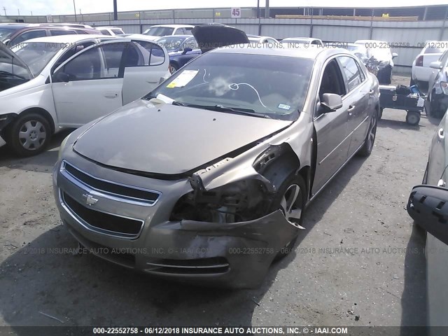 1G1ZJ57B38F219948 - 2008 CHEVROLET MALIBU 2LT TAN photo 2