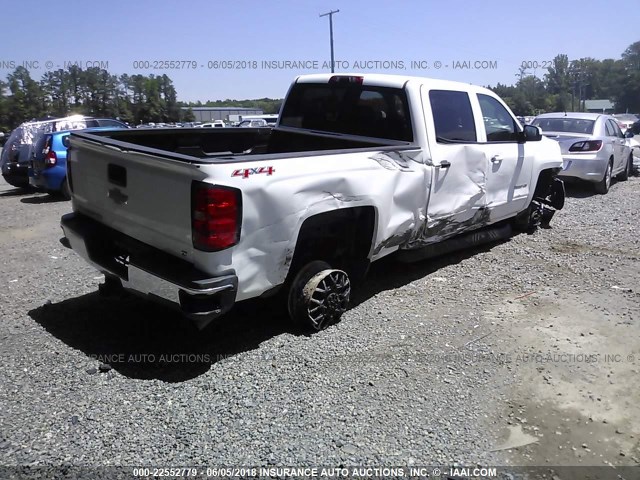 1GC1KVEG4GF146037 - 2016 CHEVROLET SILVERADO K2500 HEAVY DUTY LT WHITE photo 4