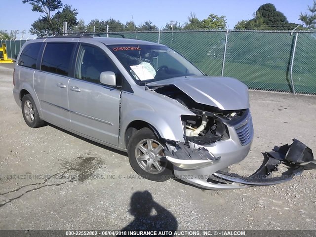 2A4RR5DG1BR718516 - 2011 CHRYSLER TOWN & COUNTRY TOURING SILVER photo 1