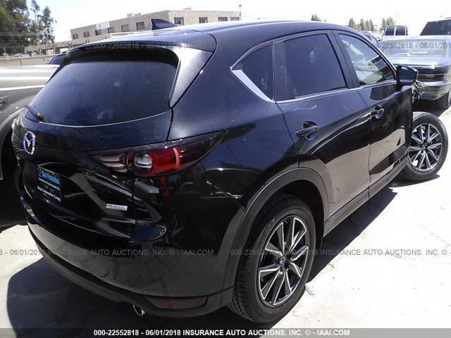 JM3KFACM9J1381829 - 2018 MAZDA CX-5 TOURING Noir photo 4