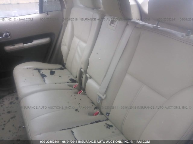 2FMDK49C67BB33902 - 2007 FORD EDGE SEL PLUS WHITE photo 8