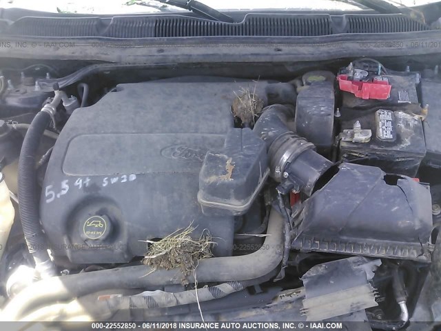 1FM5K7F80FGB82753 - 2015 FORD EXPLORER LIMITED Сұр фото 10