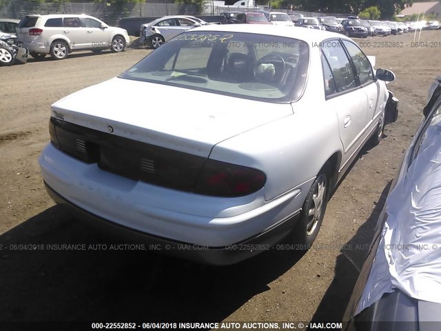 2G4WF5217V1449517 - 1997 BUICK REGAL GS WHITE photo 4