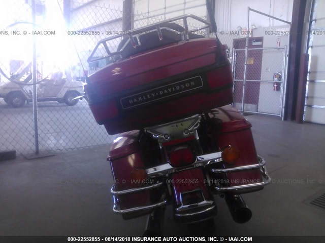 1HD1FCW144Y602524 - 2004 HARLEY-DAVIDSON FLHTCUI Қызыл фото 6