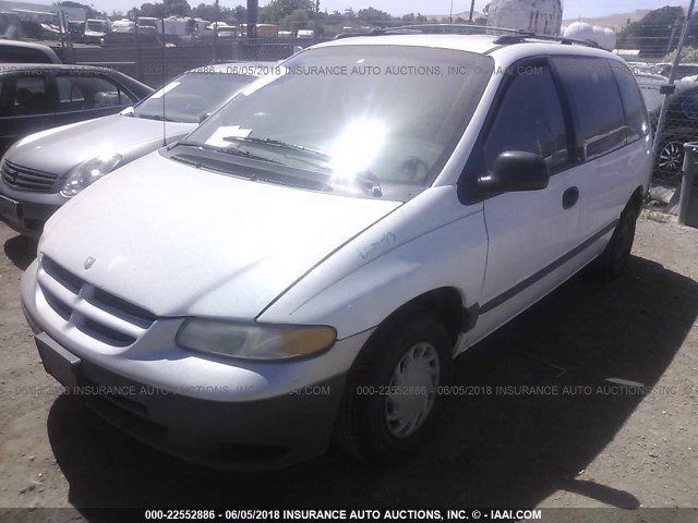 2B4FP25B7YR576632 - 2000 DODGE CARAVAN WHITE photo 2