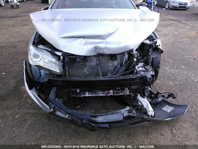 4T1BF1FK4GU526863 - 2016 TOYOTA CAMRY LE/XLE/SE/XSE SILVER photo 6