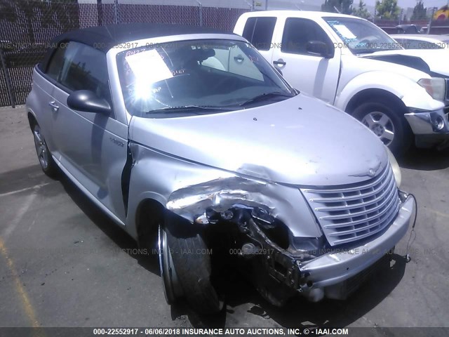 3C3AY75S35T356800 - 2005 CHRYSLER PT CRUISER GT SILVER photo 1