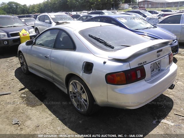 JT2DB02T3T0057759 - 1996 TOYOTA CELICA ST/ST 25TH ANN LTD SILVER photo 3