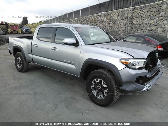 3TMDZ5BN4HM030902 - 2017 TOYOTA TACOMA DBL CAB/SR5/TRD SPORT/OR SILVER photo 1
