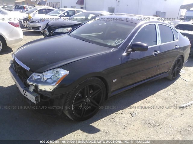 JNKAY01E97M307627 - 2007 INFINITI M35 SPORT BLACK photo 2