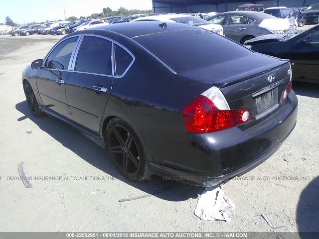 JNKAY01E97M307627 - 2007 INFINITI M35 SPORT BLACK photo 3