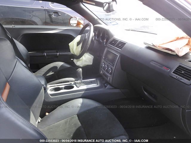 2B3CJ7DJ5BH585907 - 2011 DODGE CHALLENGER SRT-8 橙色 照片 5