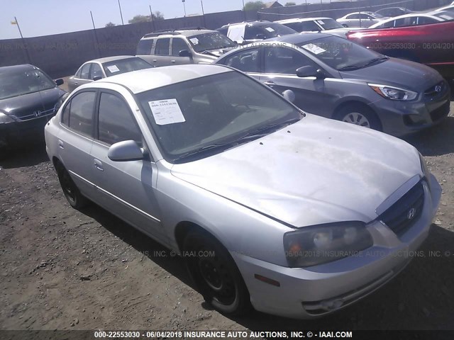 KMHDN46D95U965360 - 2005 HYUNDAI ELANTRA GLS/GT SILVER photo 1