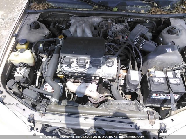 4T1BF22K5VU029829 - 1997 TOYOTA CAMRY CE/LE/XLE SILVER photo 10