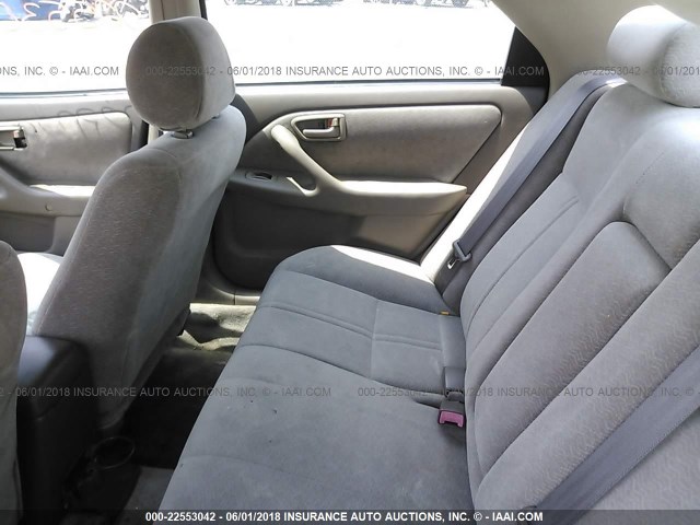 4T1BF22K5VU029829 - 1997 TOYOTA CAMRY CE/LE/XLE ვერცხლისფერი ფოტო 8