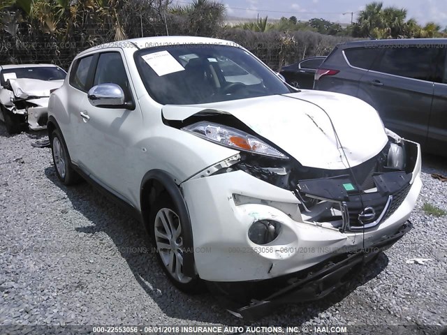 JN8AF5MR5DT208540 - 2013 NISSAN JUKE S/SV/SL WHITE photo 1