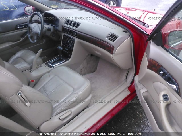 19UYA2255XL004141 - 1999 ACURA 3.0CL RED photo 5