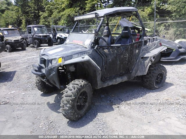 3NSJT9EA1EF377459 - 2014 POLARIS RZR 900 XP EPS BLACK photo 2