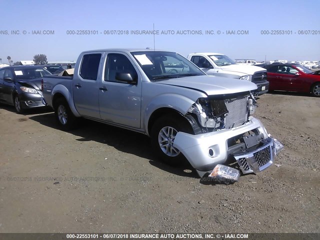 1N6AD0ER3GN748896 - 2016 NISSAN FRONTIER S/SV/SL/PRO-4X SILVER photo 1