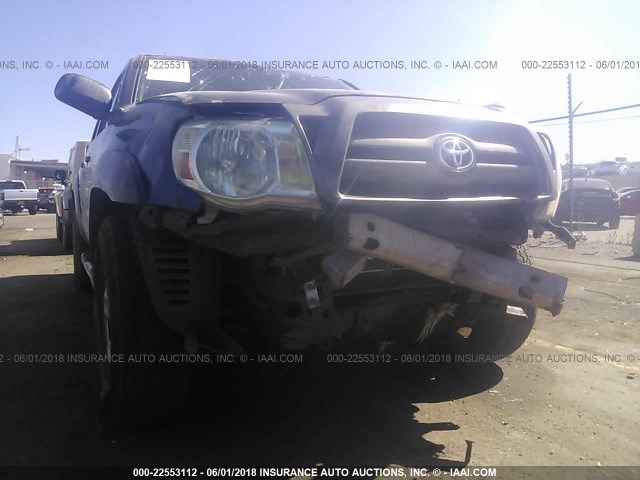 3TMLU42N29M025476 - 2009 TOYOTA TACOMA DOUBLE CAB ნაცრისფერი ფოტო 6