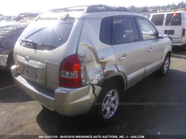 KM8JN12B89U038667 - 2009 HYUNDAI TUCSON SE/LIMITED GREEN photo 4