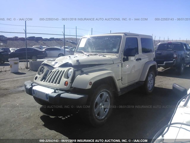 1J4GA5D15BL563066 - 2011 JEEP WRANGLER SAHARA TAN photo 2