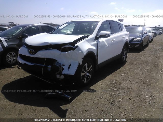 2T3WFREV1JW463389 - 2018 TOYOTA RAV4 ADVENTURE/XLE 白色 照片 2