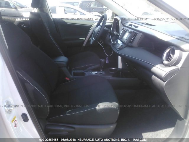 2T3WFREV1JW463389 - 2018 TOYOTA RAV4 ADVENTURE/XLE 白色 照片 5