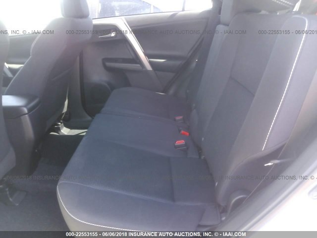 2T3WFREV1JW463389 - 2018 TOYOTA RAV4 ADVENTURE/XLE 白色 照片 8