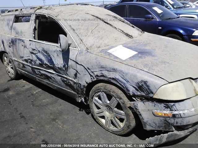 WVWWU63B25E140981 - 2005 VOLKSWAGEN PASSAT GLX 蓝色 照片 6