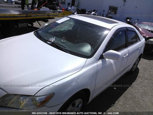 4T1BE46K49U890255 - 2009 TOYOTA CAMRY SE/LE/XLE თეთრი ფოტო 2