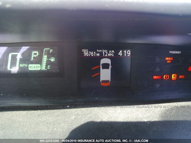 JTDKDTB30D1540910 - 2013 TOYOTA PRIUS C 蓝色 照片 7