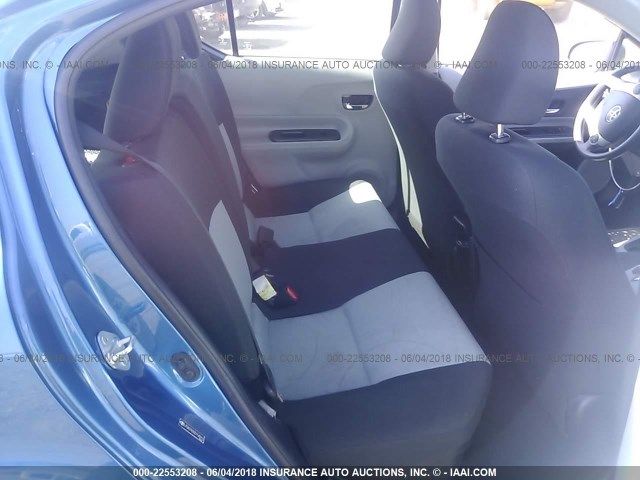 JTDKDTB30D1540910 - 2013 TOYOTA PRIUS C 蓝色 照片 8