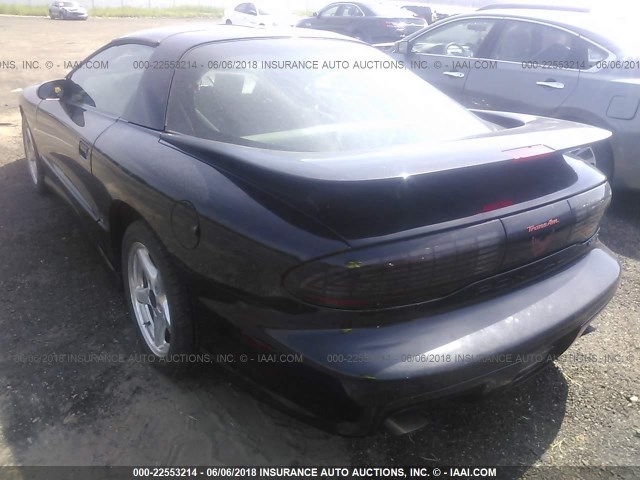 2G2FV22P0V2223070 - 1997 PONTIAC FIREBIRD FORMULA/TRANS AM BLACK photo 3