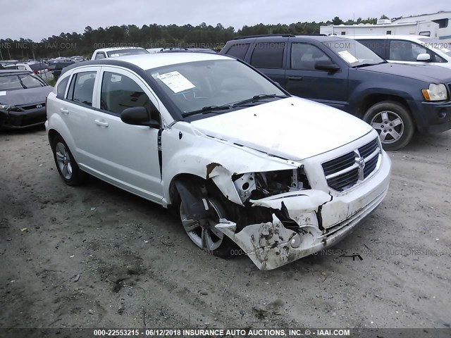 1B3CB3HA5BD242270 - 2011 DODGE CALIBER MAINSTREET WHITE photo 1