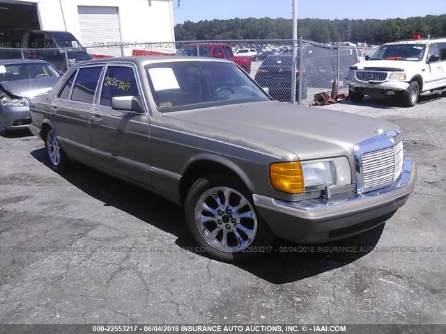 WDBCA39D5JA405301 - 1988 MERCEDES-BENZ 560 SEL TAN photo 1