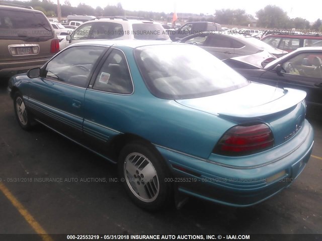 1G2NE15M5SM541425 - 1995 PONTIAC GRAND AM SE TURQUOISE photo 3