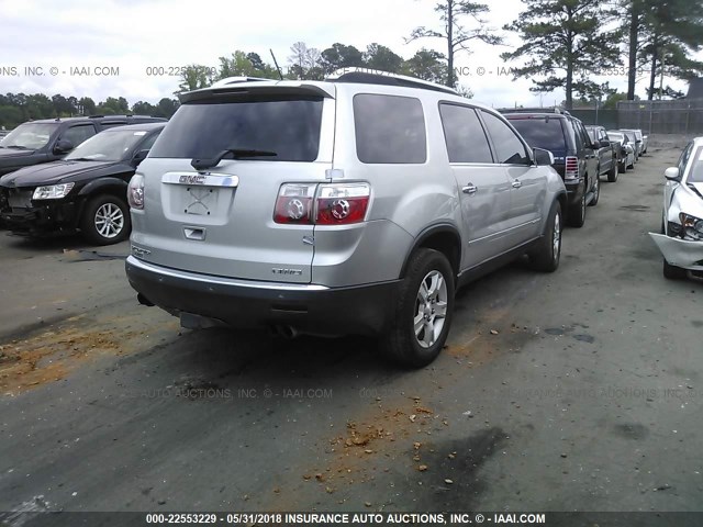 1GKER23718J251975 - 2008 GMC ACADIA SLT-1 Silber Foto 4