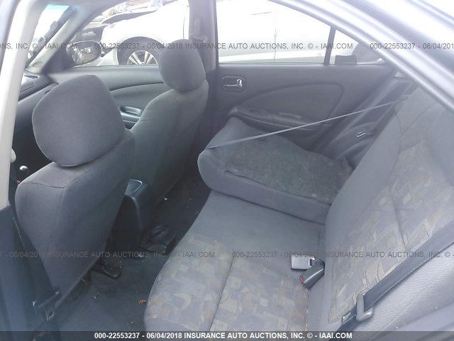 3N1BB51D51L110261 - 2001 NISSAN SENTRA SE BLACK photo 8