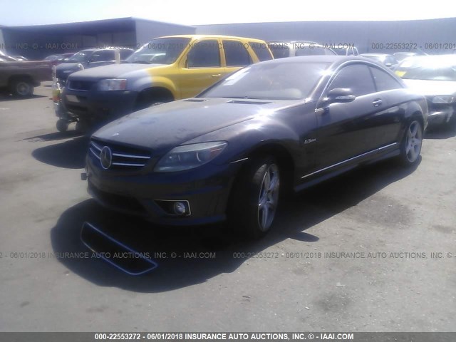 WDDEJ77X38A008247 - 2008 MERCEDES-BENZ CL 63 AMG GRAY photo 2