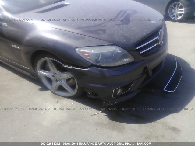 WDDEJ77X38A008247 - 2008 MERCEDES-BENZ CL 63 AMG GRAY photo 6