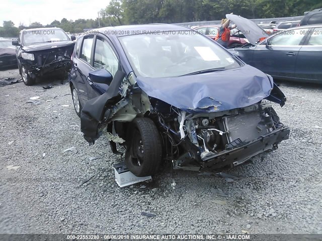 3N1CE2CP0HL375276 - 2017 NISSAN VERSA NOTE S/S PLUS/SV/SL/SR Dark Blue photo 1