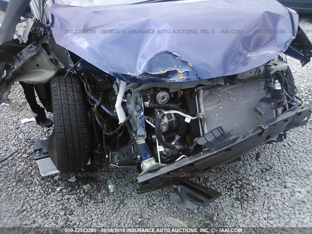 3N1CE2CP0HL375276 - 2017 NISSAN VERSA NOTE S/S PLUS/SV/SL/SR Dark Blue photo 6