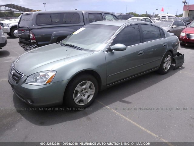 1N4AL11D33C320117 - 2003 NISSAN ALTIMA S/SL GREEN photo 2