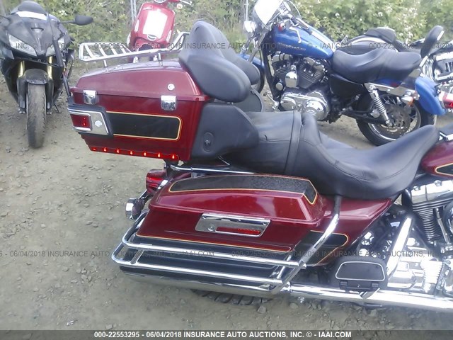 1HD1FC4137Y714321 - 2007 HARLEY-DAVIDSON FLHTCUI Қызыл фото 6