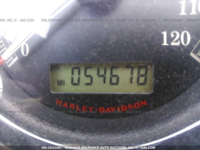 1HD1FC4137Y714321 - 2007 HARLEY-DAVIDSON FLHTCUI Қызыл фото 7