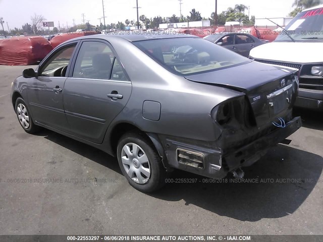 4T1BE32K63U696849 - 2003 TOYOTA CAMRY LE/XLE/SE 灰色 照片 3